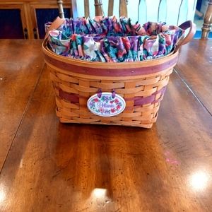 Longaberger petunia Basket